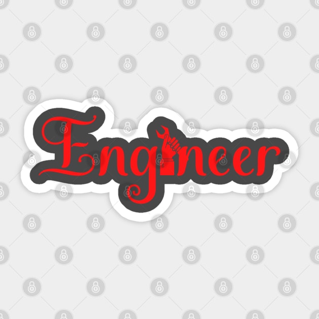 Engineer Sticker by Creative Town